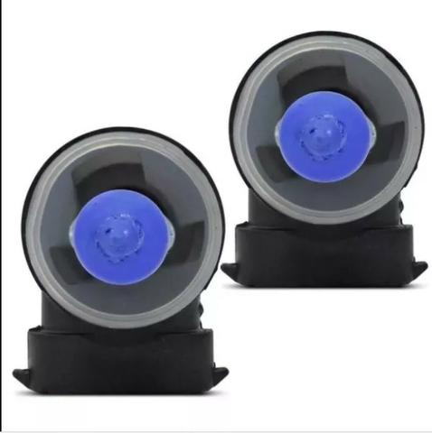 Par Lampada Super Branca H27 8500K 12V 27W - Foto 3