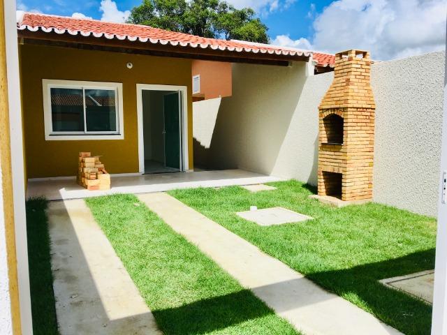 Documentação Inclusa: 2 quartos, 2 wcs, garagem, sala, coz americana, quintal, área serviç - Foto 2