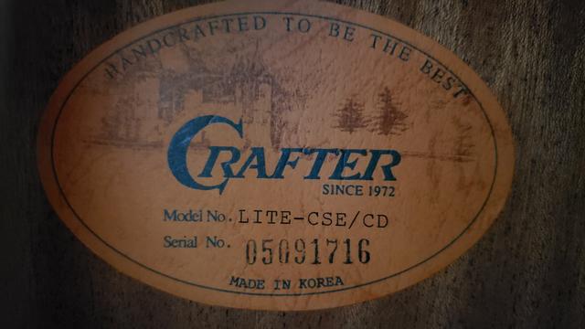 Violão Profissional Crafter Lite CSE/CD (não aceito troca) - Foto 4