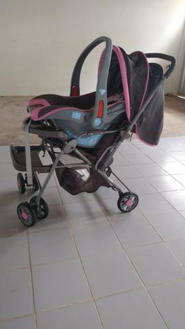 Carrinho de bebê pouco usado - Foto 4