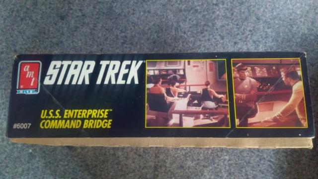 Star Trek Amt Ertl U.s.s. Enterprise Command Bridge Model - Foto 6