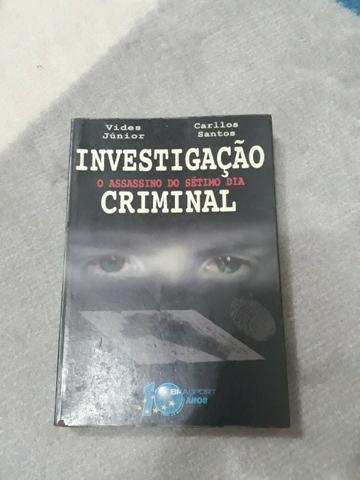 Livro: Investigação Criminal