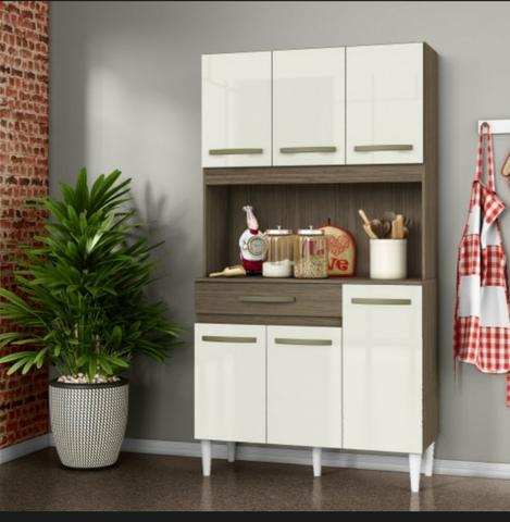 Promoção Kit cozinha aramoveis 6 portas Novo entrega grátis - Foto 2