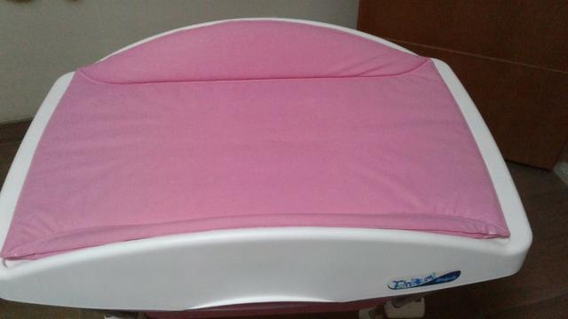 Banheira com Trocador Burigotto Rosa - Foto 2