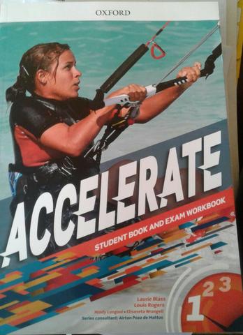 Livro Inglês: Accelerate 1 (Student book and exam worbook) - Oxford