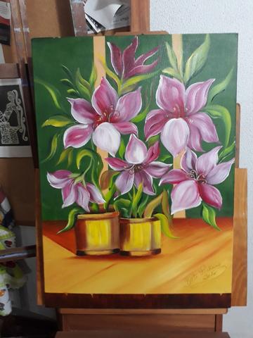 Curso de Pintura - Tecido, óleo e acrílica sobre tela - Foto 2