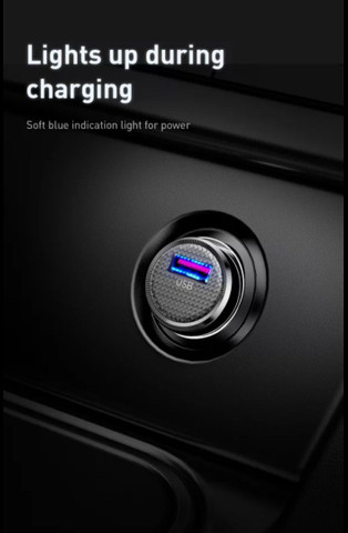 Carregador veicular ultra rápido Baseus turbo Power QC-3.0 O melhor e +rápido - Foto 4