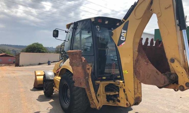 retro escavadeira cat 416e - Foto 5