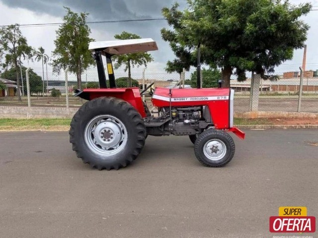 trator massey ferguson 275 4x2 ano 1991