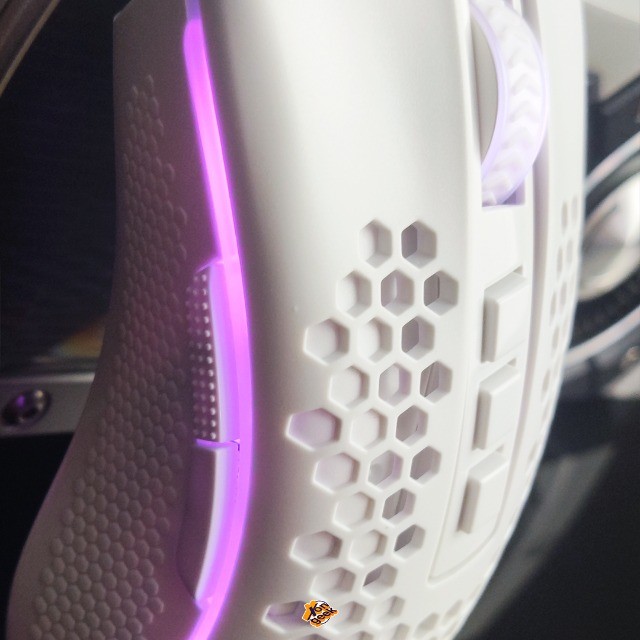 Mouse Gamer Storm Elite RGB 16000 DPI - Redragon | Design Honeycomb | XonGeek | Lacrado - Foto 3