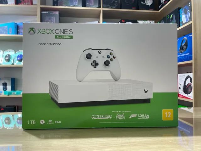 Xbox One S 1TB - ate 12x sem juros, Loja Física - Videogames