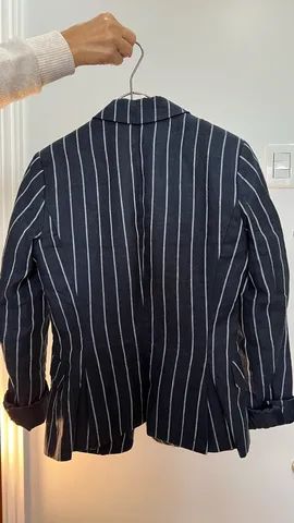 Blazer acinturado linho - Foto 4