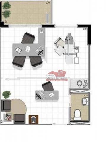 Sala para aluguel, 38 m² por R$ 1.500,00 - Ipiranga - São Paulo/SP - Foto 2