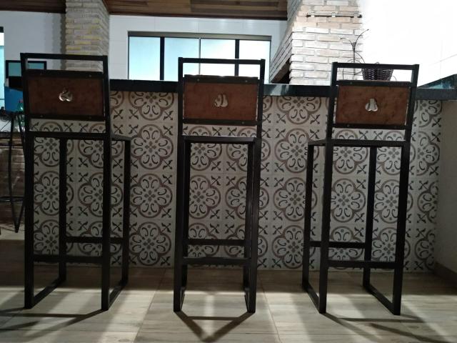 Banquetas rústicas - Foto 2