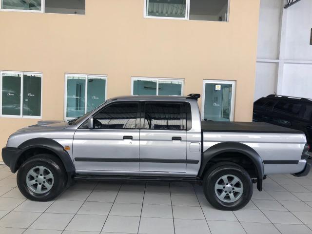 L200 Outdoor GLS 4x4 2010, completa, couro, pneus seminovos, muito nova - Foto 4