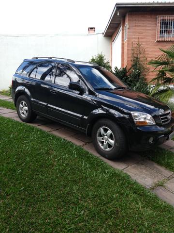 Caminhonete Sorento Diesel 2009 câmbio manual preta - Foto 4