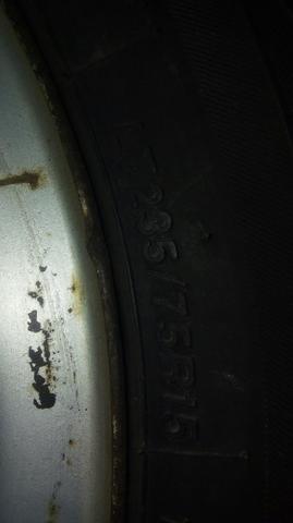 Peneu 15 com roda - Foto 2