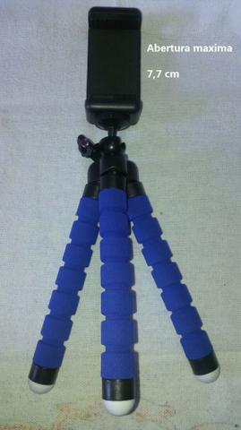 Mini Tripé Flexível para Celular, Smartphone (Aceitamos Cartões) - Foto 2