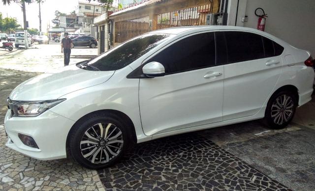 Honda - City Automático/ 9.000Km Rodados / Bancos de Couro Mod 2019 - Foto 5