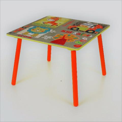 Conjunto Infantil Kit 1 Mesa E 2 Cadeiras Em Mdf-import - Foto 2