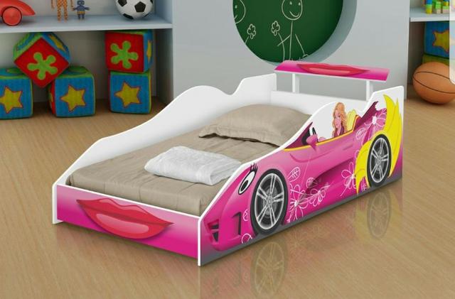 Cama Princesas Carros infantil Novo Caminha juvenil - Foto 2