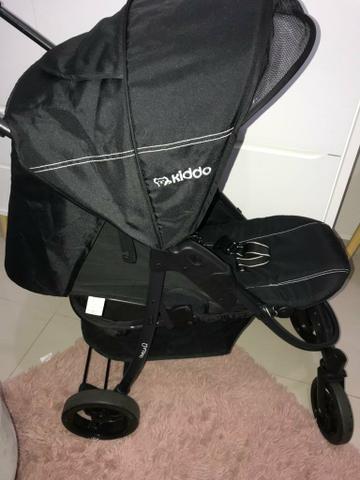 NOVO: Carrinho de bebê e Bebê Conforto - KIDDO