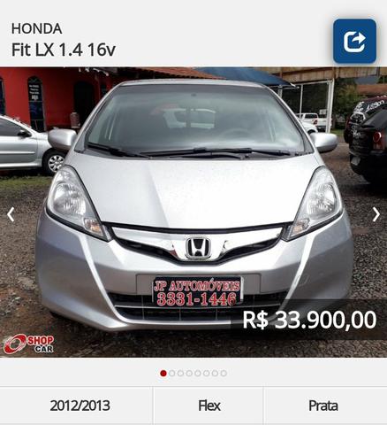 Honda Fit 2012 2013 LX 1.4 Automático