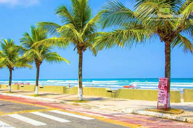 Apartamento Mongaguá - Em frente a Praia - Pé na areia