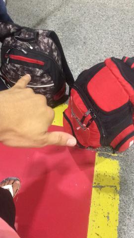 Mochila pega tuas roupas tudo