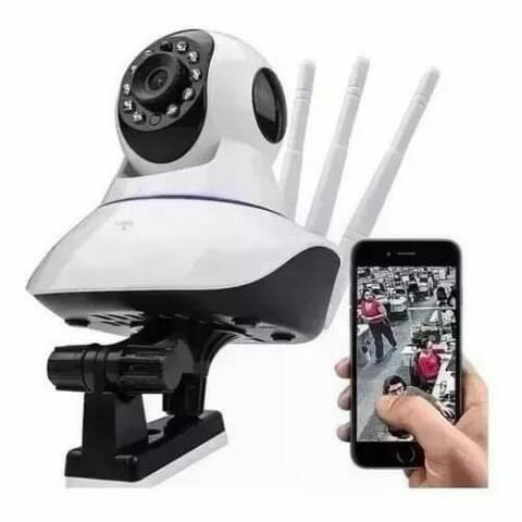 Câmera IP ful hd 3 antenas wifi - Foto 2