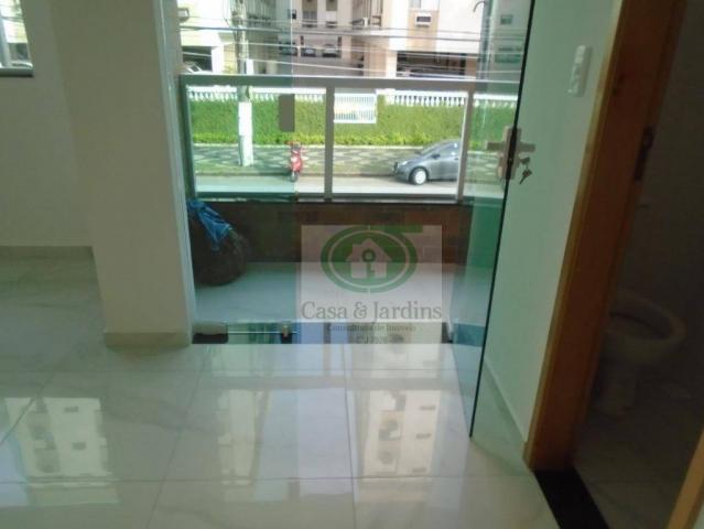 LINDA CASA SOBREPOSTA NOVA - 3 SUITES - Santos - Foto 2