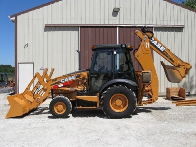 retro escavadeira case 580 n. - Foto 3