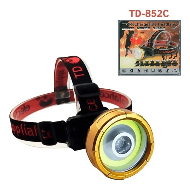 Lanterna De Cabeça Led Q5 Potente Com Regulagem de Tamanho 