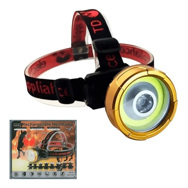 Lanterna De Cabeça Led Q5 Potente Com Regulagem de Tamanho  - Foto 2