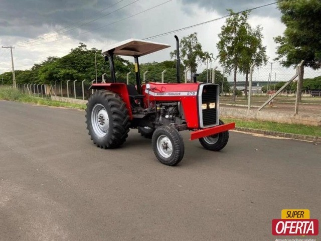 trator massey ferguson 275 4x2 ano 1991