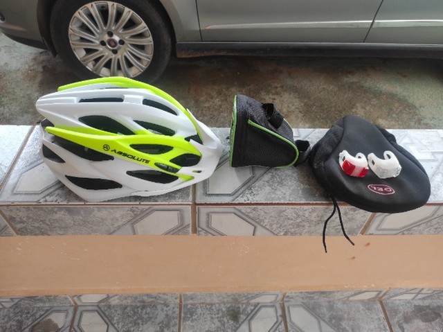 Bicicleta Aro 29 + capacete e acessórios  - Foto 2