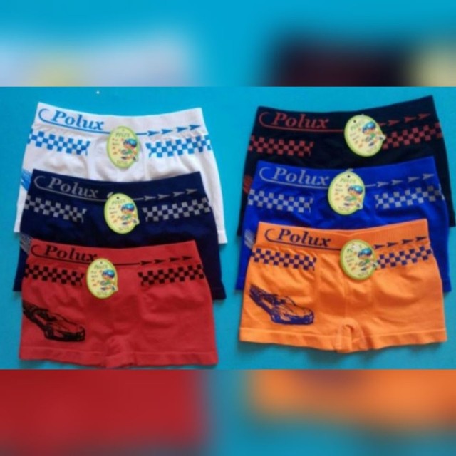 Cueca Boxer Infantil R$12