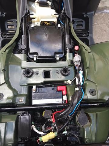 Quadriciclo Honda trx 420 cilindrada - Foto 6