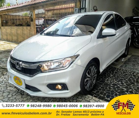 Honda - City Automático/ 9.000Km Rodados / Bancos de Couro Mod 2019