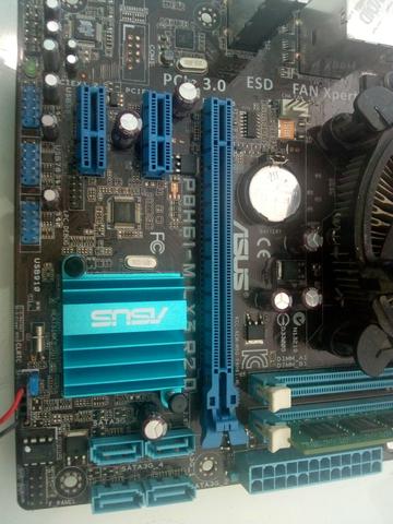 Kit upgrade placa mãe 1155 i5 2.9 4GB super conservada - Foto 4