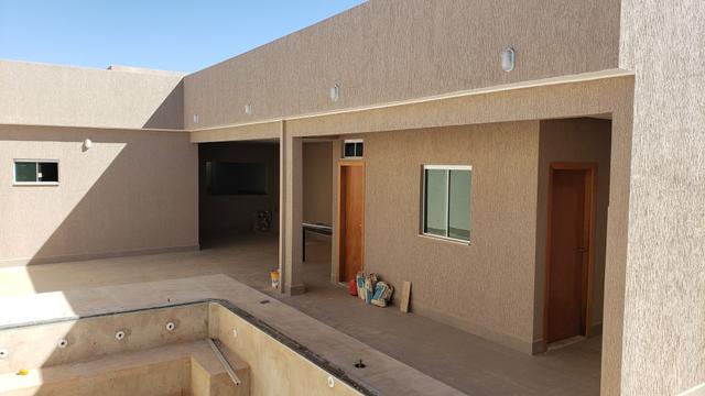 Casa nova 3suites piscina churrasqueira rua 6Vicente Pires condomínio fechado - Foto 12