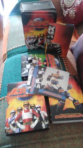 DVD Box lata esquadrão relâmpago Changeman - Foto 4