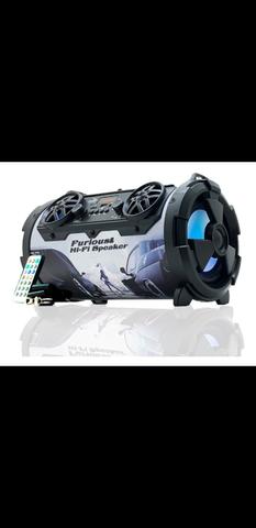 Caixa amplificada com Bluetooth