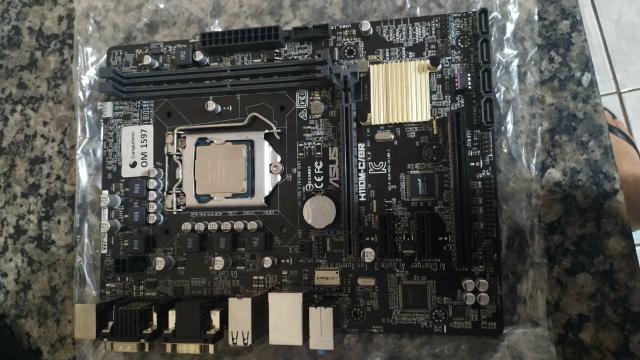 Kit i5 7400 + h110m-c/br