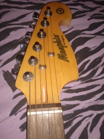 Guitarra Memphis Tagima e Caixa Amplificadora Meteoro Mg-15R - Foto 4