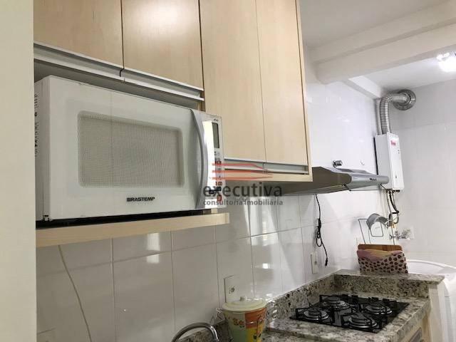 Apartamento com 1 dormitório para alugar, 57 m² por R$ 1.850,00/mês - Jardim das Colinas - - Foto 17