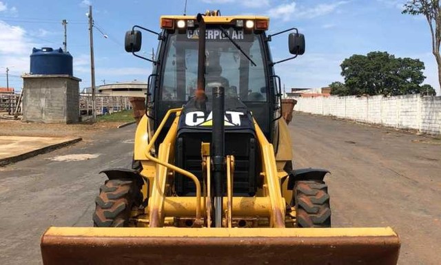 retro escavadeira cat 416e - Foto 3