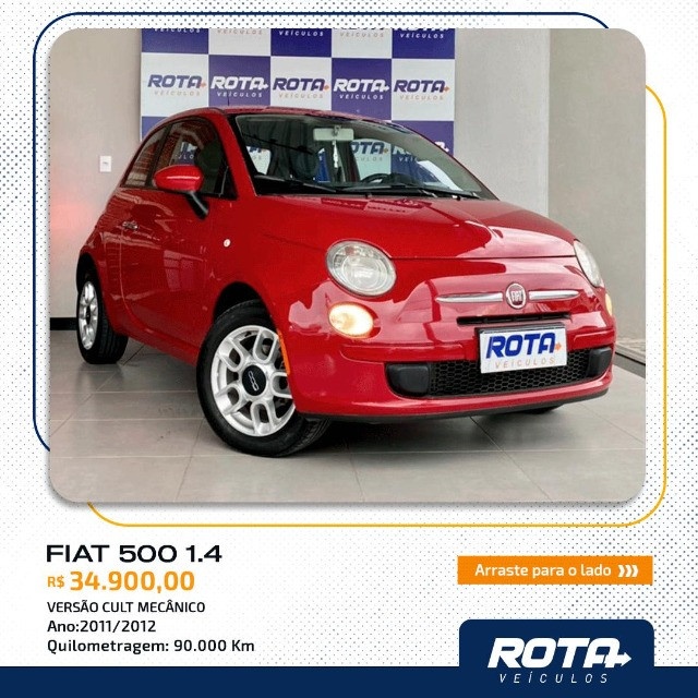 FIAT 500 CULT MUITO NOVO