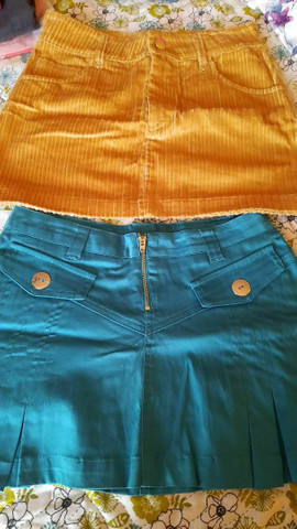 Mini Saias Tyrol Tam. 12 e 14. Novas. 35,00 cada - Foto 2