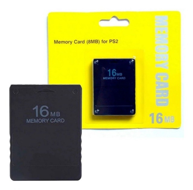 Memory Card 16mb Playstation 2 Cartão De Memória Ps2